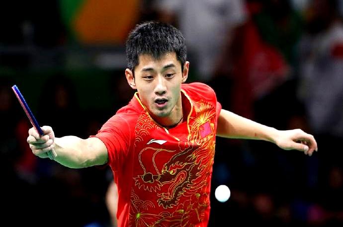 德国乒乓球队险胜英国乒乓球队，张继科高光表现的简单介绍